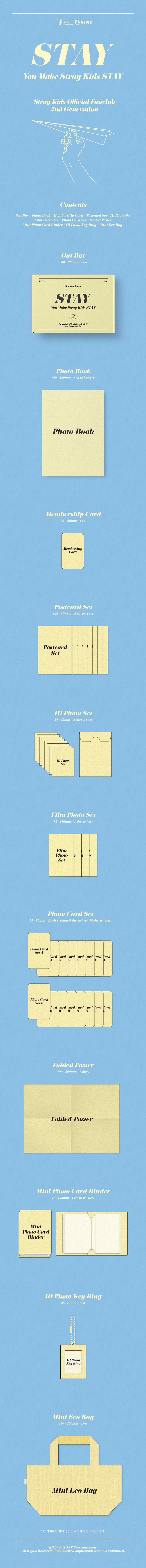 STRAY KIDS YOU MAKE STRAY KIDS STAY FANCLUB KIT